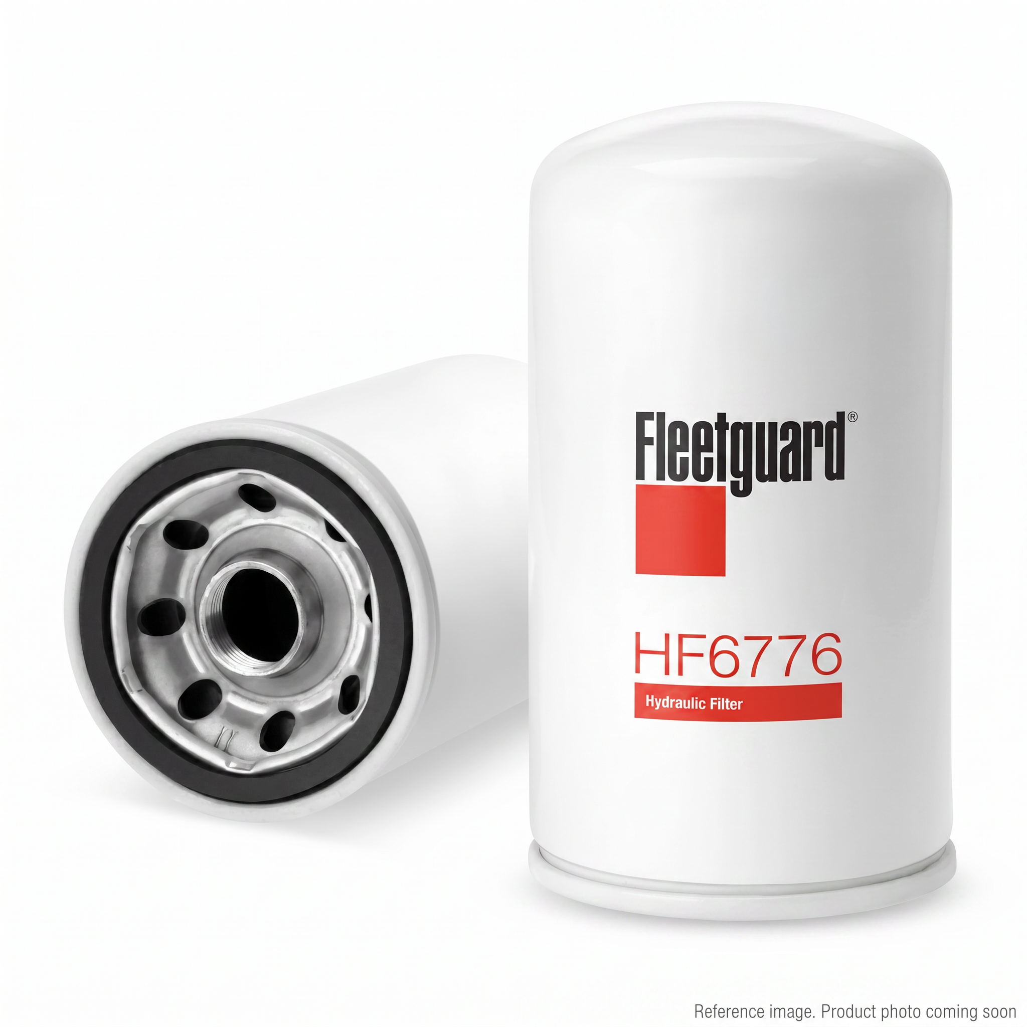 Fleetguard HF6776 Hydraulic filter three-quarter angle product photo | stocked in BC, ships Canada-wide