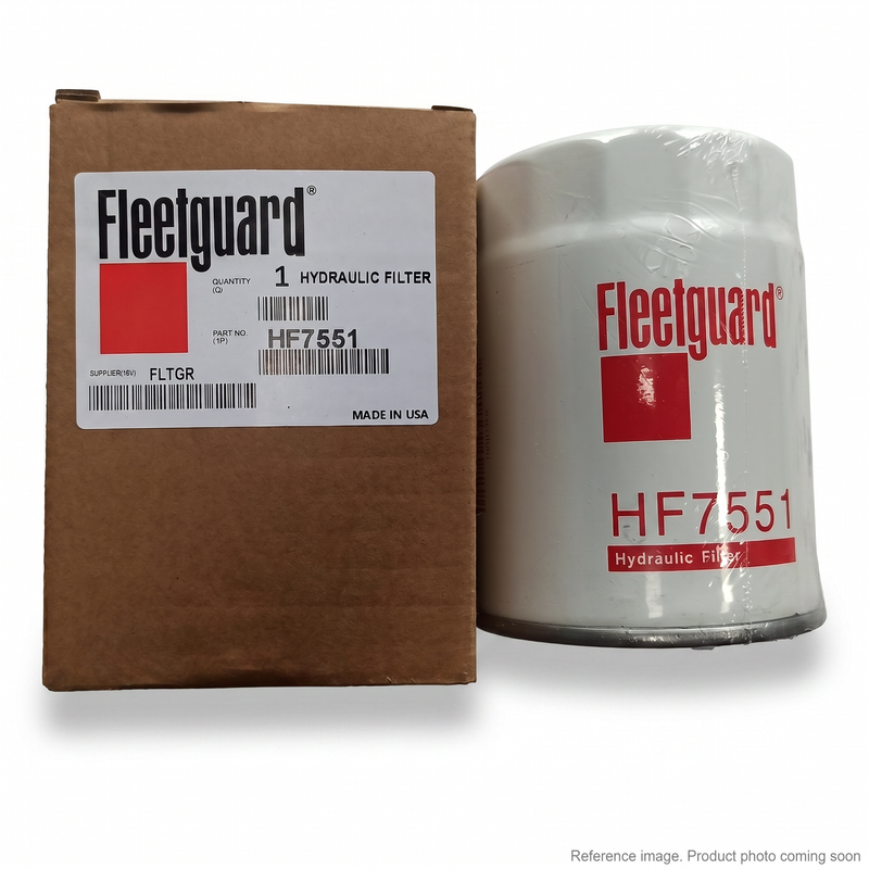 Genuine Fleetguard HF7551 Hydraulic Filter spin-on | JCB Kubota Komatsu | BC stocked