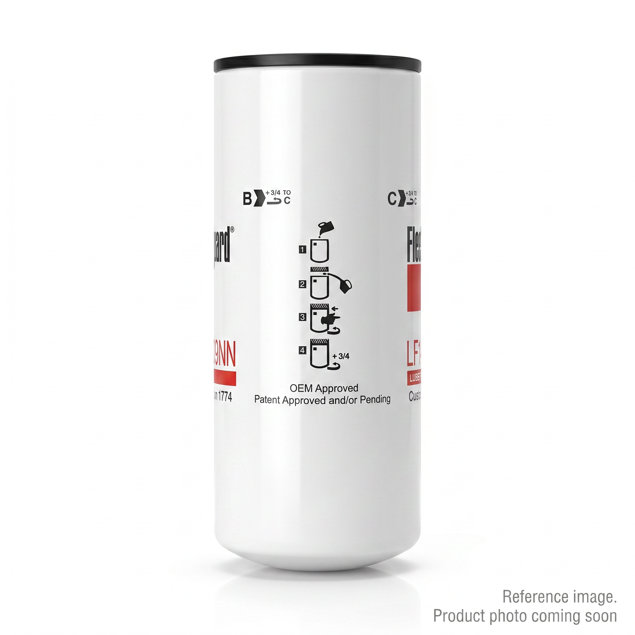 Fleetguard LF14009NN Lube filter alternate angle product photo | stocked in BC, ships Canada-wide