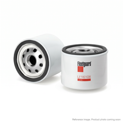 Fleetguard LF16108 Lube Filter front product photo | stocked in BC, ships Canada-wide