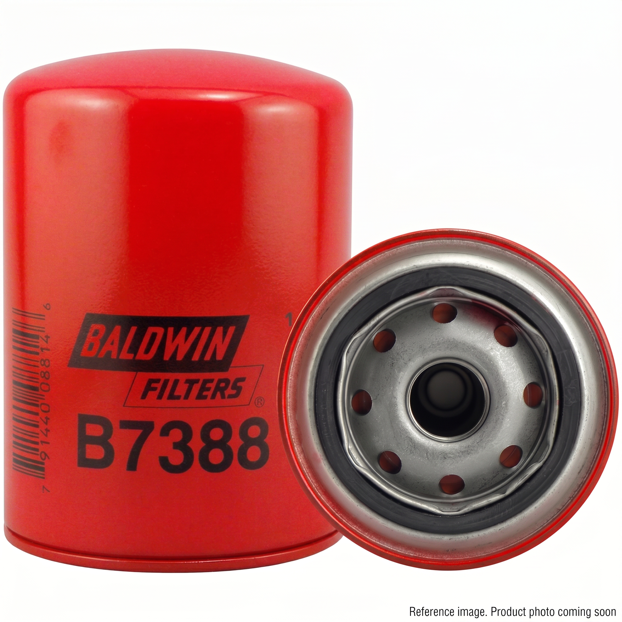 Fleetguard LF17472 Lube Filter three-quarter angle product photo | stocked in BC, ships Canada-wide