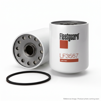 Fleetguard LF3567 Lube Filter front product photo | stocked in BC, ships Canada-wide
