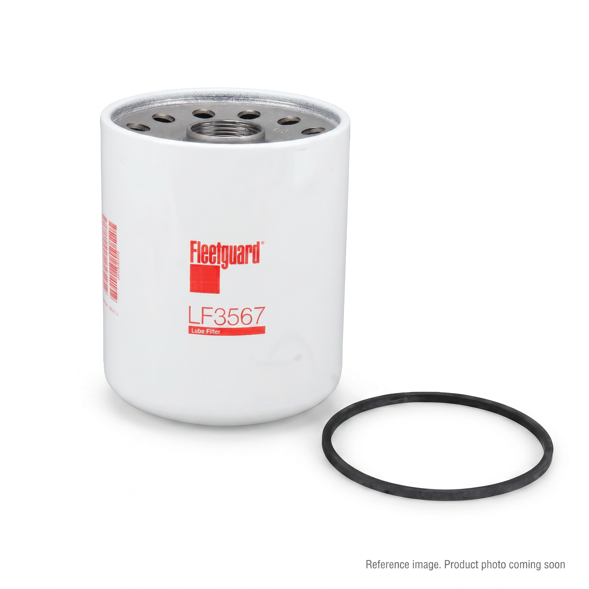 Fleetguard LF3567 Lube Filter three-quarter angle product photo | stocked in BC, ships Canada-wide