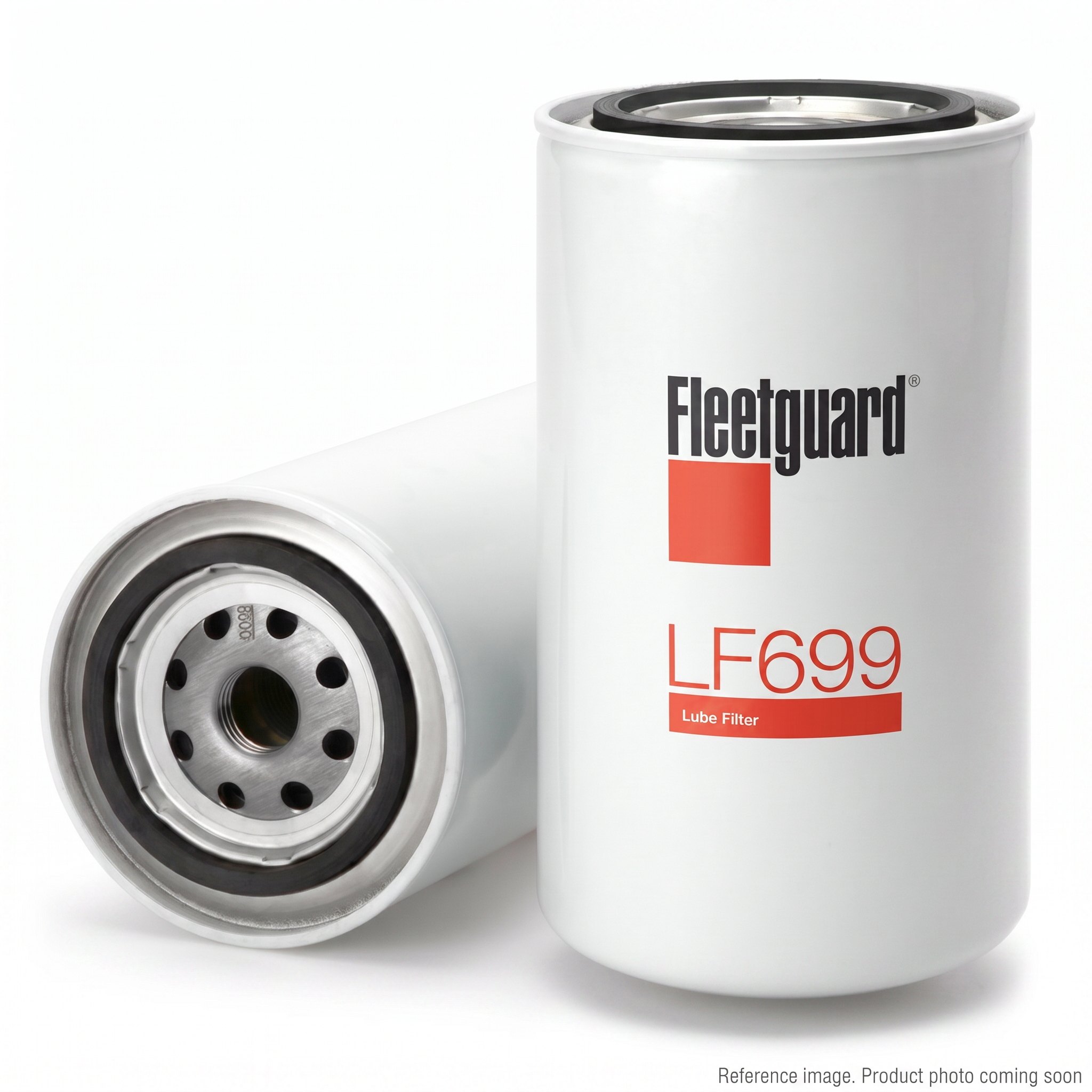 Fleetguard LF699 Lube Filter three-quarter angle product photo | stocked in BC, ships Canada-wide