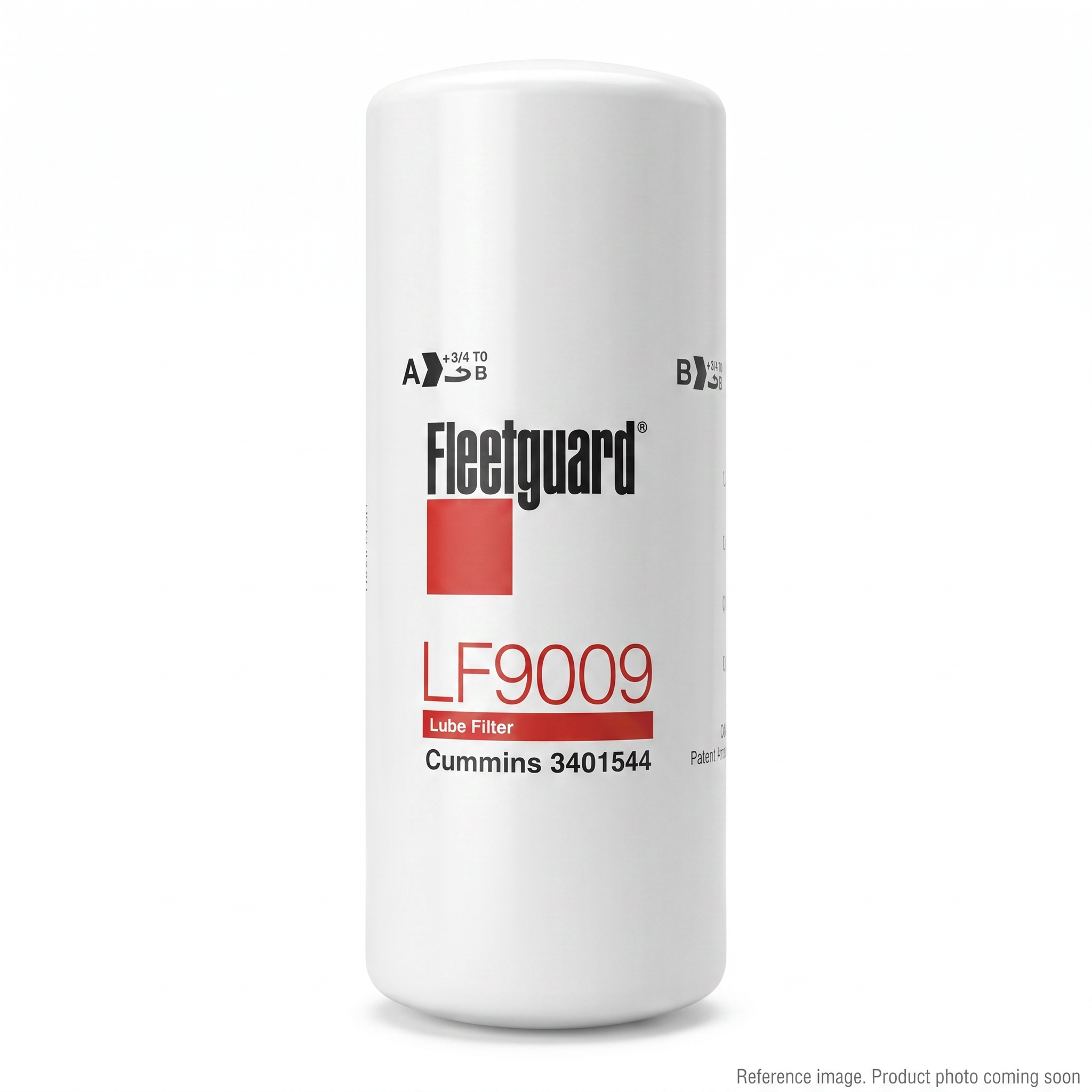 Fleetguard LF9009 Lube Filter front product photo | stocked in BC, ships Canada-wide
