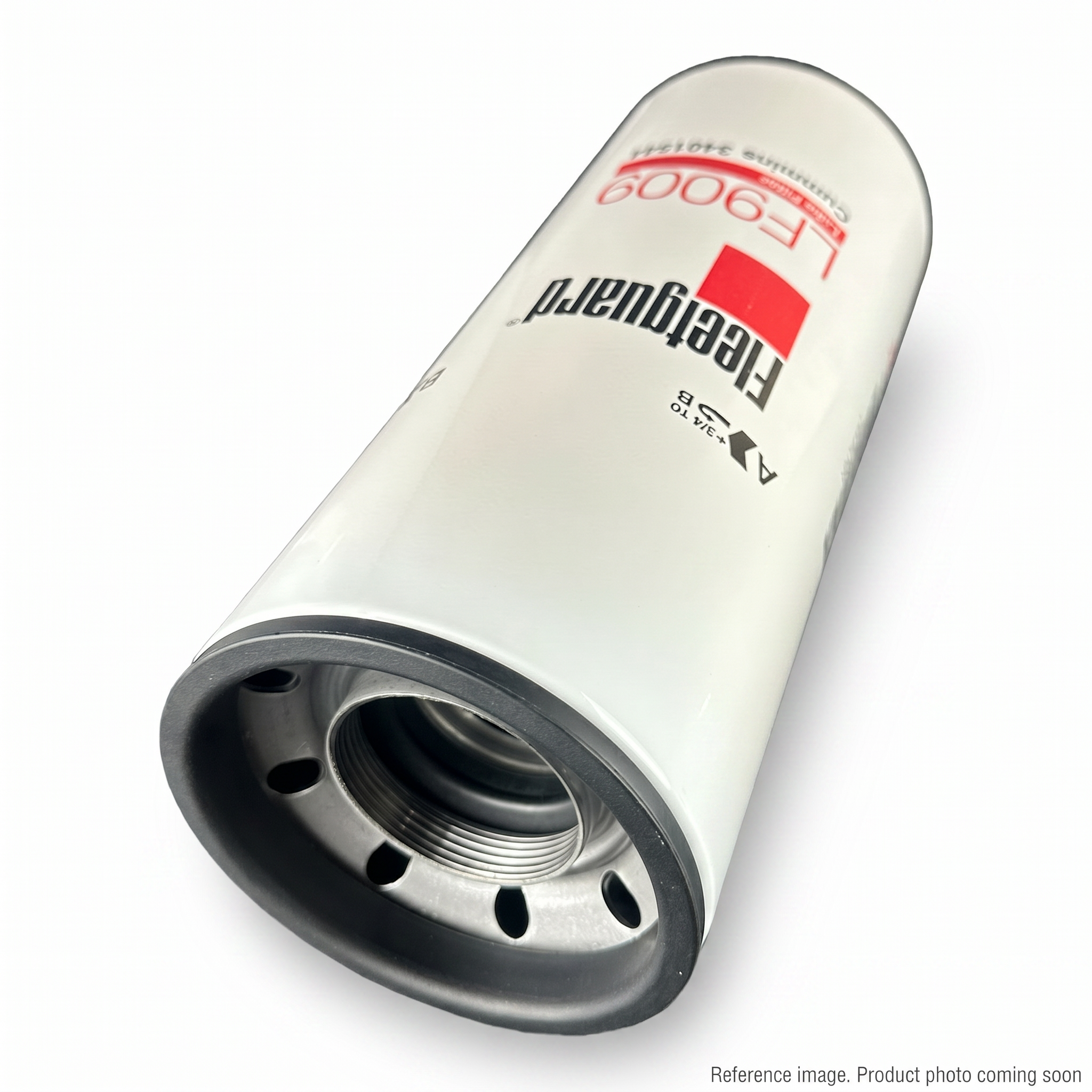 Fleetguard LF9009 Lube Filter three-quarter angle product photo | stocked in BC, ships Canada-wide