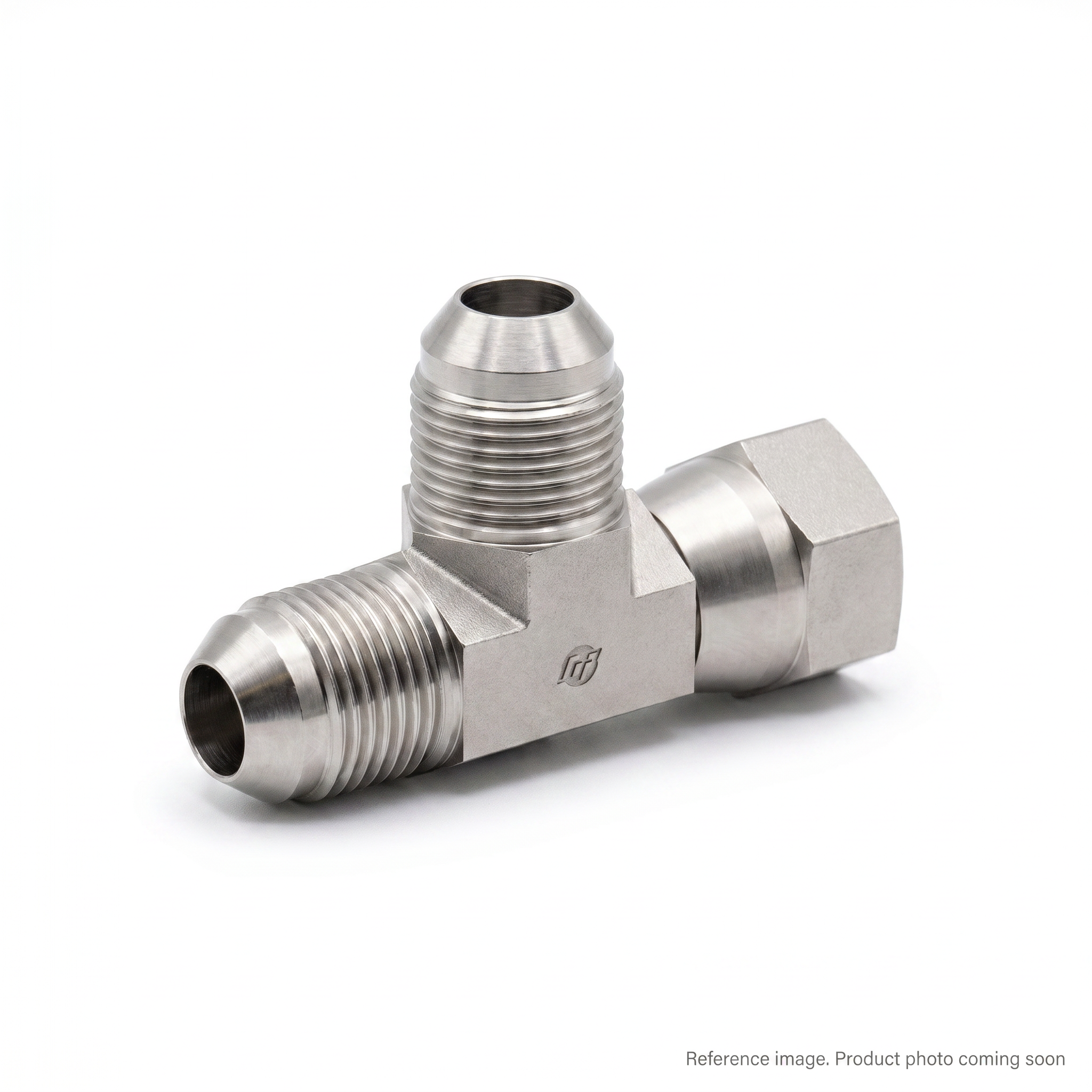 Brennan N5602-08-08 Hydraulic Adapters three-quarter angle product photo | stocked in BC, ships Canada-wide