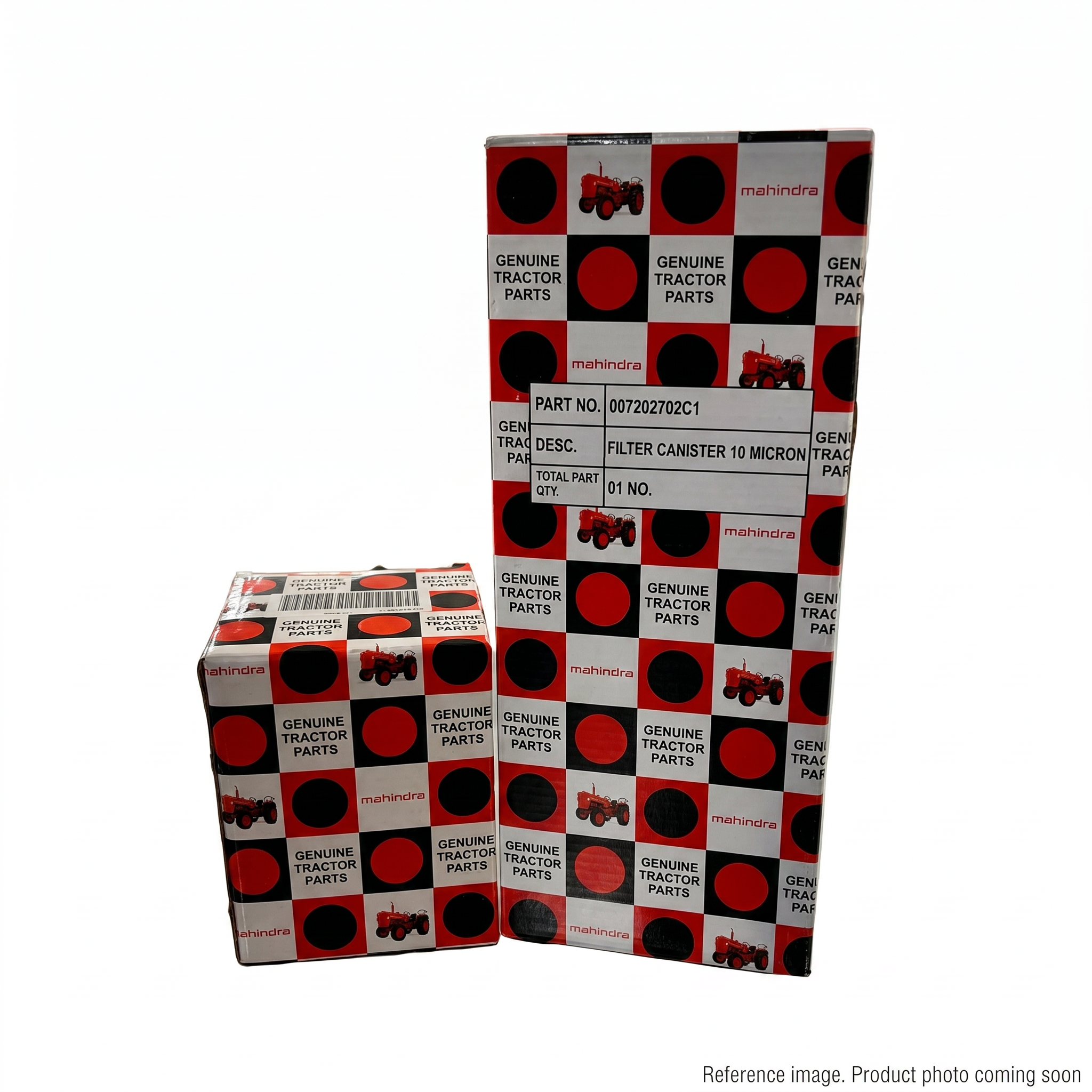 Mahindra N75-5155 Filter alternate angle product photo | stocked in BC, ships Canada-wide