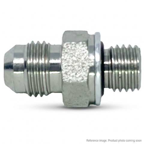 Genuine Adaptall 9068-04-12 male metric port M12x1.5 x male JIC 1/4 inch straight hydraulic adapter