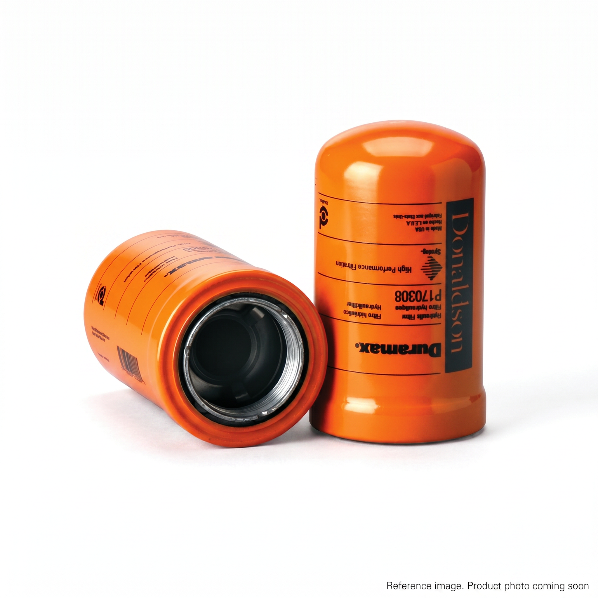 Donaldson P170308 Hydraulic Filter alternate angle product photo | stocked in BC, ships Canada-wide
