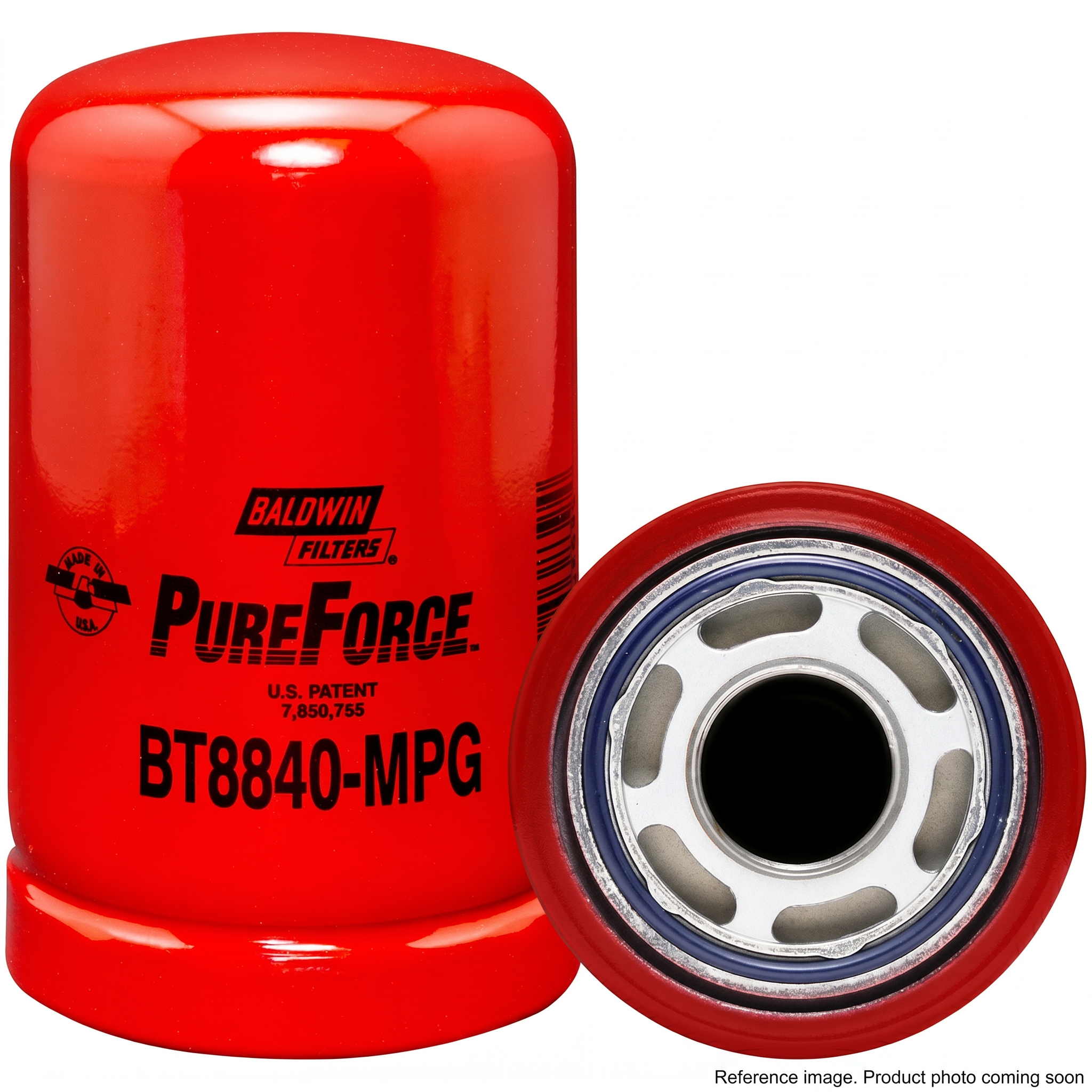 Baldwin PT8446-MPG Hydraulic Filter three-quarter angle product photo | stocked in BC, ships Canada-wide