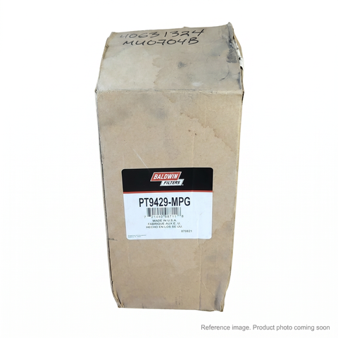 Genuine Baldwin PT9429-MPG hydraulic filter replaces Caterpillar 328-3655 — in stock Prince George BC