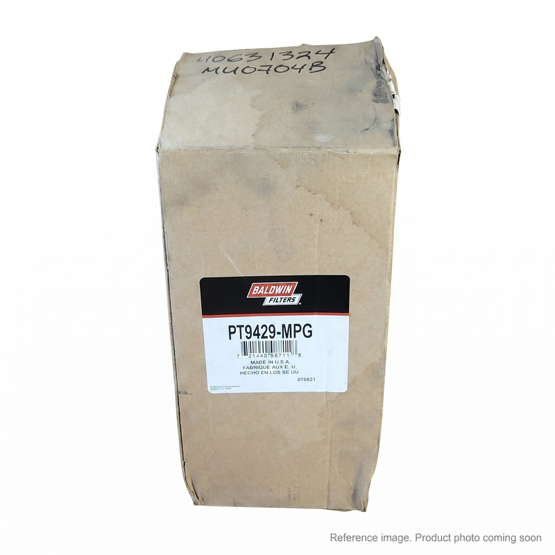 Genuine Baldwin PT9429-MPG hydraulic filter replaces Caterpillar 328-3655 — in stock Prince George BC