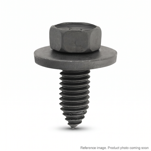 Genuine Hyundai S017221652 OEM hex bolt for HL35C Wheel Loader — front view