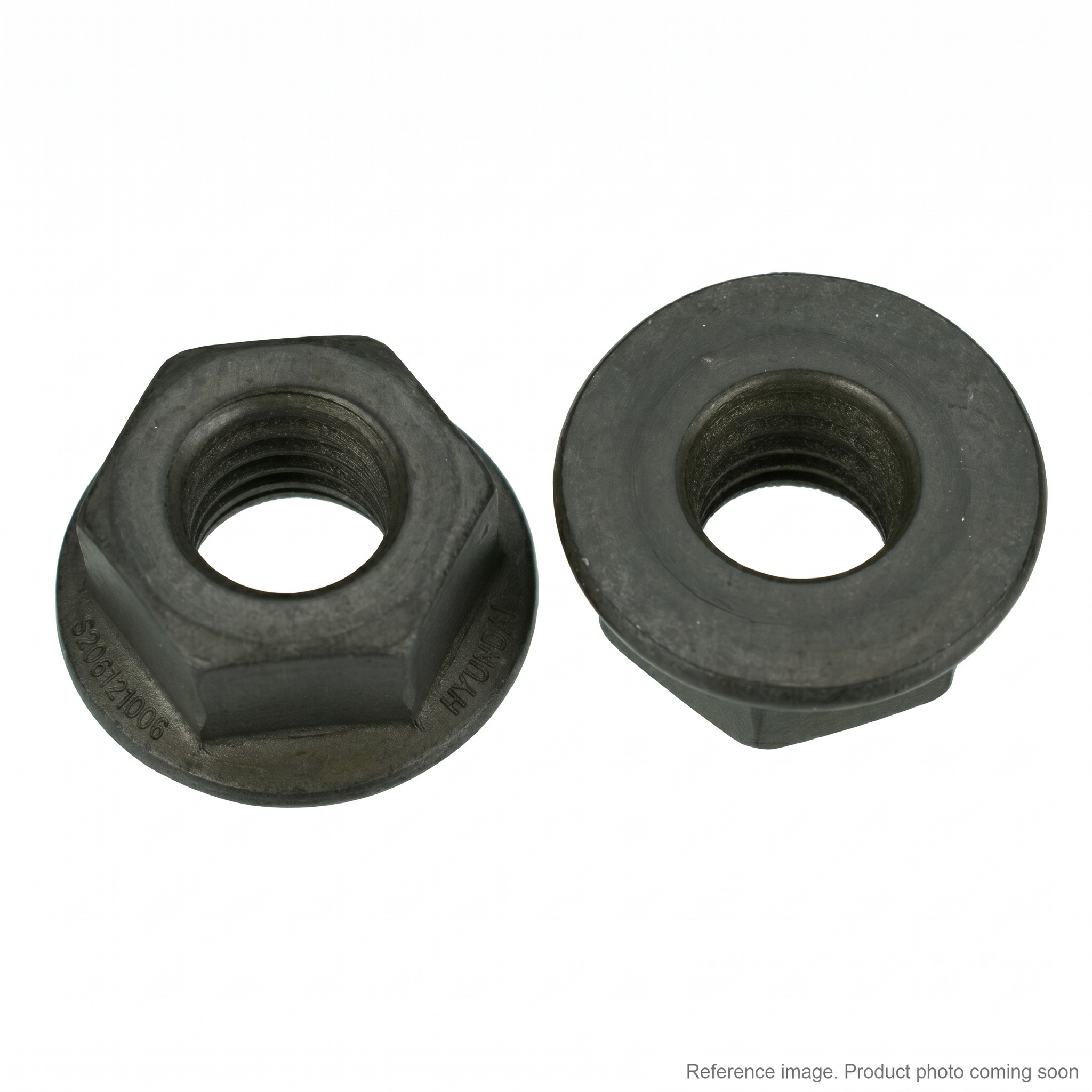 Hyundai S206121006 Hex Nut three-quarter angle product photo | stocked in BC, ships Canada-wide