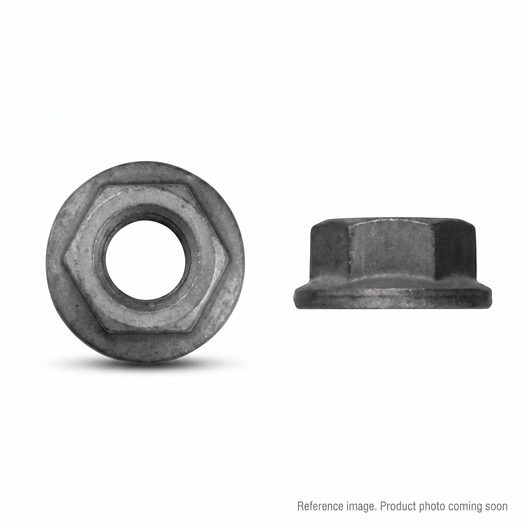 Hyundai S206181002 Hex Nut alternate angle product photo | stocked in BC, ships Canada-wide