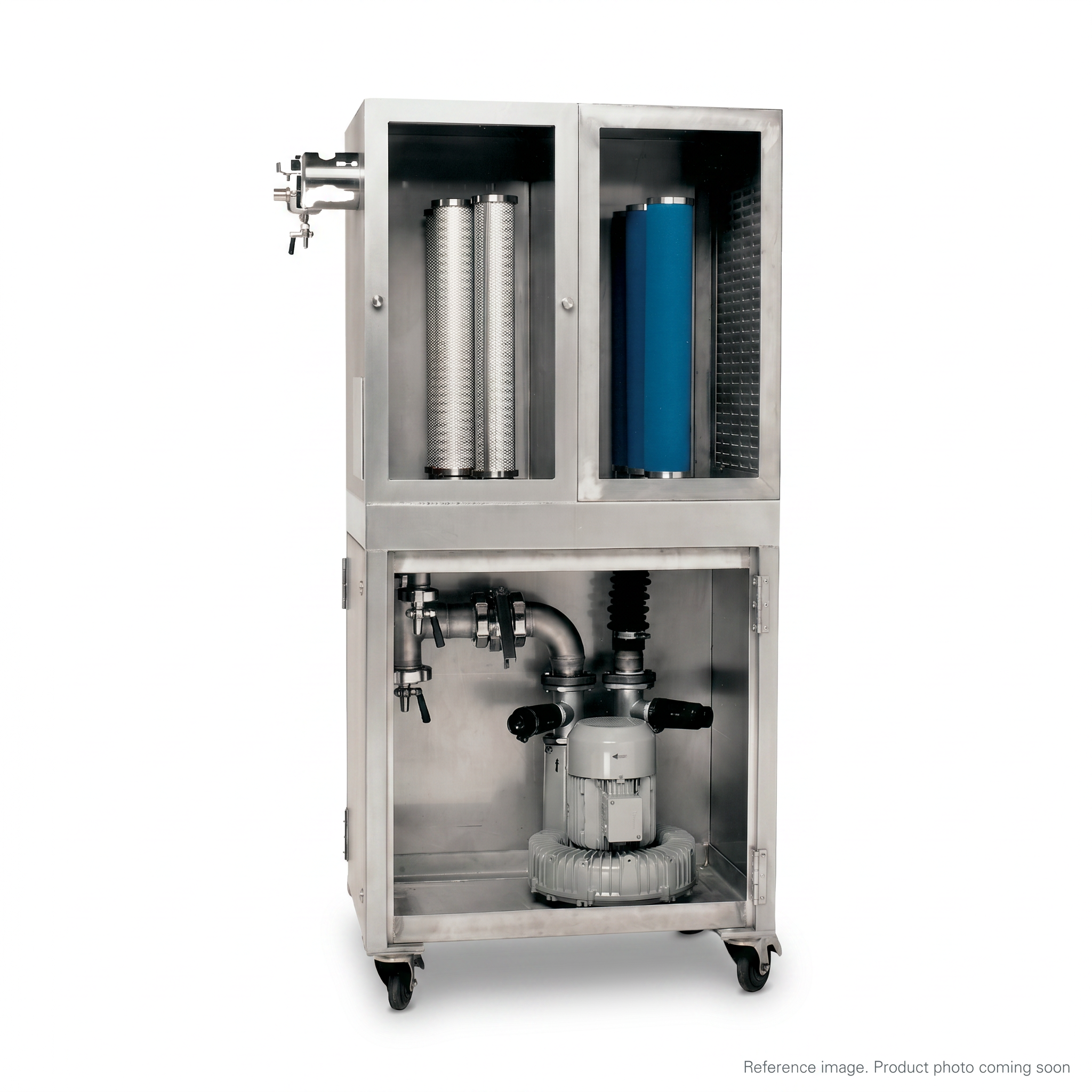 Donaldson SS20-30 Sterile air and gas filter housing three-quarter angle product photo | stocked in BC, ships Canada-wide
