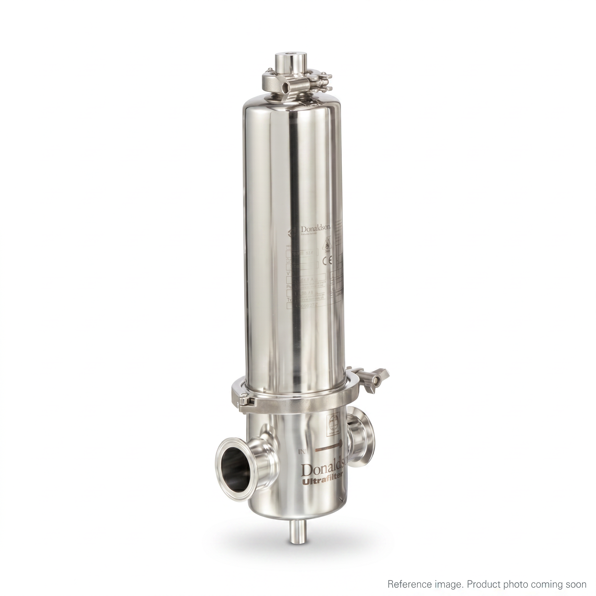 Donaldson SS20-30 Sterile air and gas filter housing alternate angle product photo | stocked in BC, ships Canada-wide