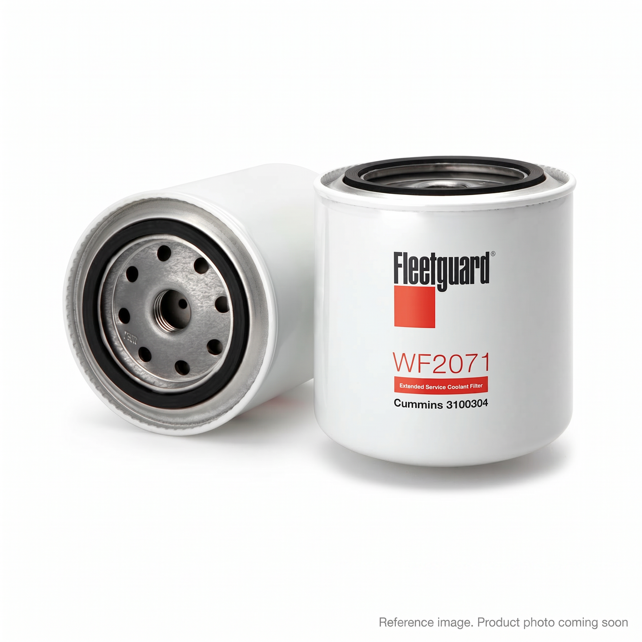 Fleetguard WF2071 Coolant Filter front product photo | stocked in BC, ships Canada-wide