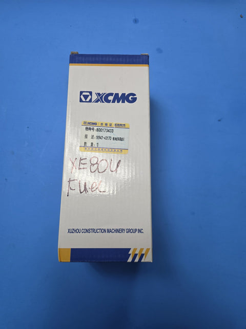 XCMG 800173433 fuel filter cartridge box on Prince George BC shelf