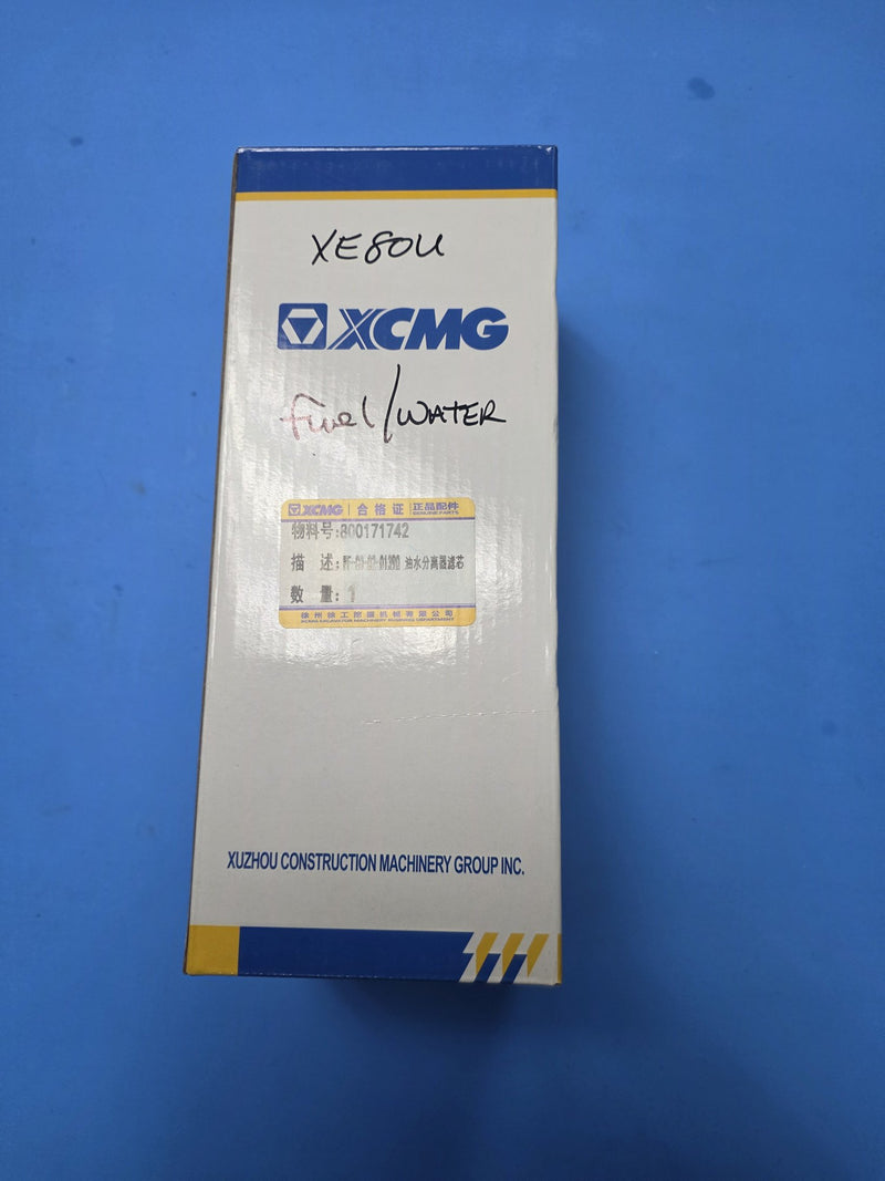 XCMG 800171742 fuel water separator element box on Prince George BC shelf