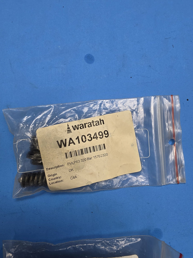 Waratah WA103499 PVLP63 320 bar shock valve bag on Prince George BC shelf