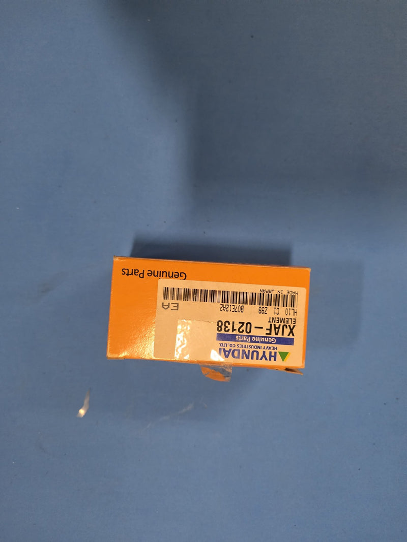 Genuine Hyundai XJAF-02138 fuel filter element on Prince George BC shelf