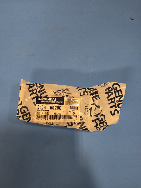 Genuine Hyundai 31Q6-50200 pipe clamp in Genuine Parts printed bag on Prince George BC shelf