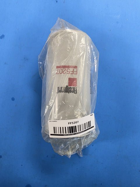 Genuine Fleetguard FF5207 spin-on fuel filter sealed in the original Cummins Filtration bag