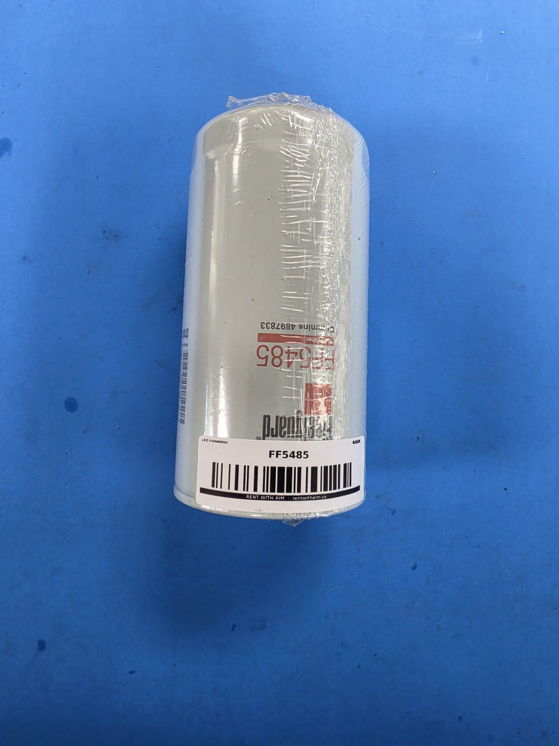Genuine Fleetguard FF5485 fuel filter marked Cummins 4897833