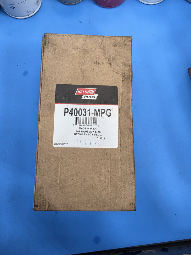 Baldwin Filters P40031-MPG Maximum Performance Glass lube element in the original box
