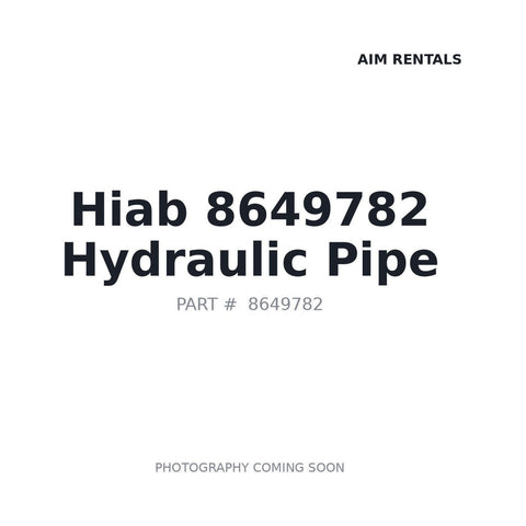 Hiab 8649782 Hydraulic Pipe