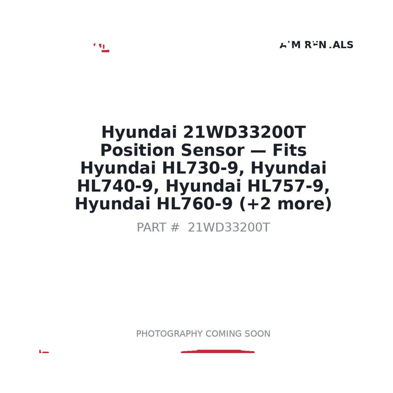 Genuine Hyundai 21WD33200T Position Sensor for HL730-9 HL740-9 HL757-9