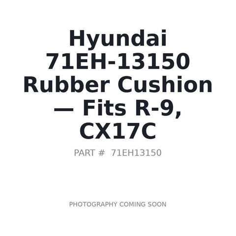 OEM-spec Hyundai 71EH-13150 cab mounts for CX17C CX26C CX33C CX57C CX60C compact excavators