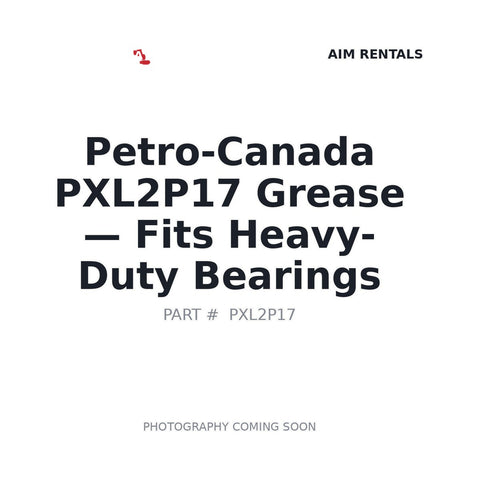 Petro-Canada PXL2P17 PRECISION XL EP2 grease 17 kg pail lithium complex NLGI 2