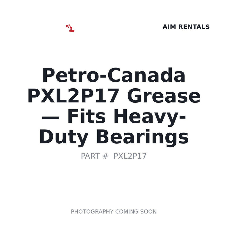 Petro-Canada PXL2P17 PRECISION XL EP2 grease 17 kg pail lithium complex NLGI 2