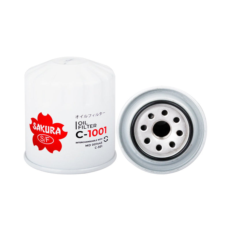 Sakura C-1001 Oil Filter for Mitsubishi MD-001445 MD-071462 | Prince George BC