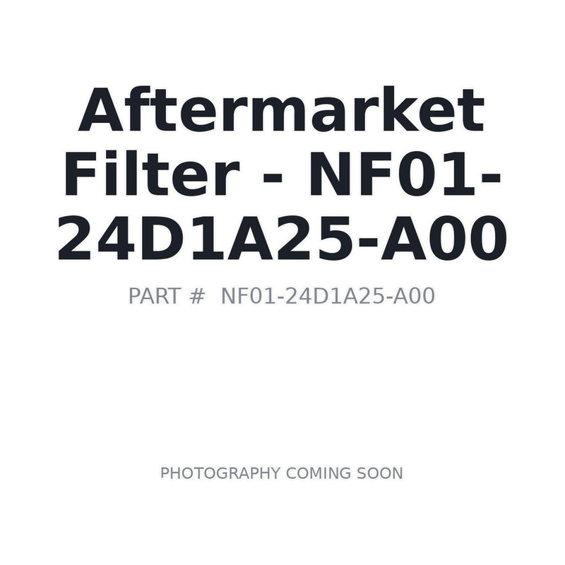NF01-24D1A25-A00 OEM-spec hydraulic return filter for SANY SY195 SY215 SY235 excavators