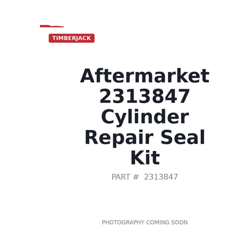 Timberjack 2313847 Cylinder Repair Seal Kit for 240 240A Skidder 4-inch Bore