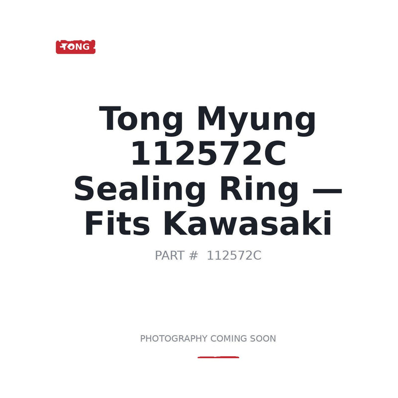 Tong Myung 112572C OEM-Spec Sealing Ring Kawasaki Heavy Equipment