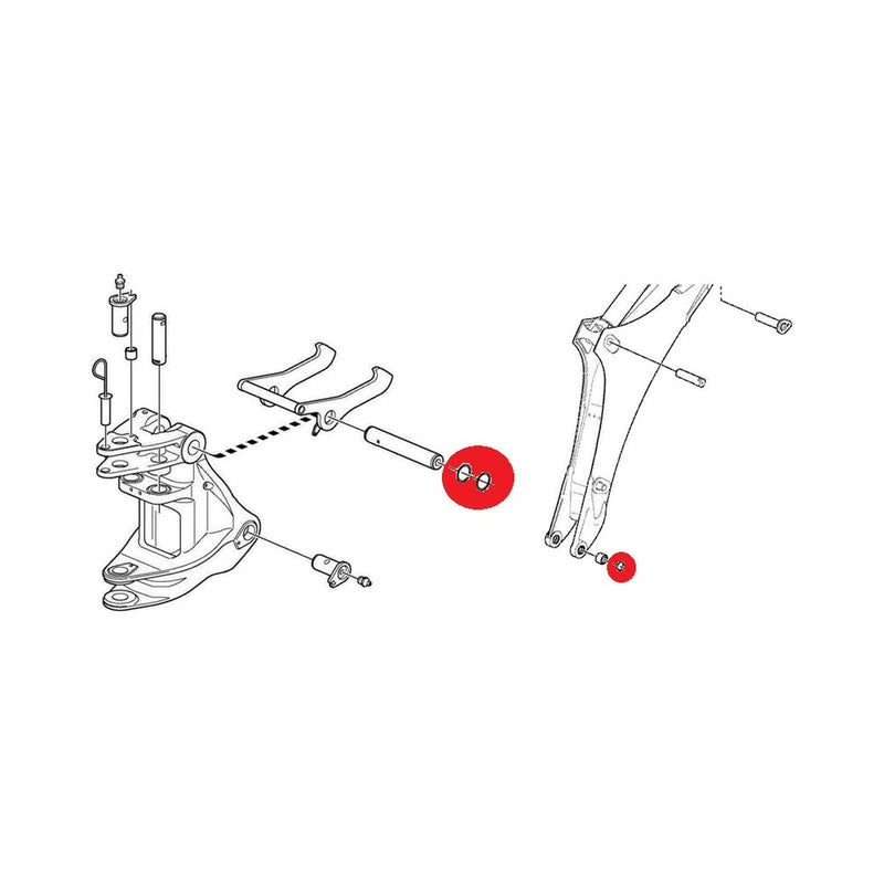 Genuine Volvo CE SHIM-60X90 Adjustment Shim for BL61B BL71B Backhoe Loader | AIM Rentals BC
