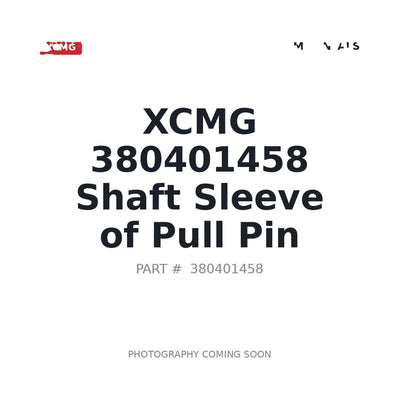 380401458 XCMG Shaft Sleeve