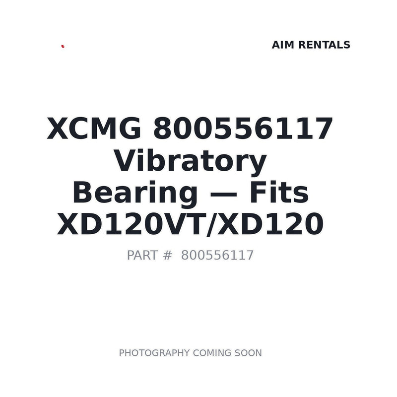 XCMG 800556117 Vibratory Drum Bearing XD120 XD120VT | In Stock Prince George BC