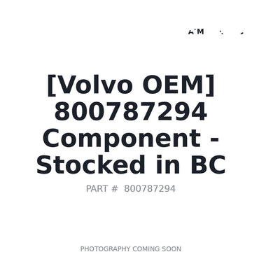 800787294 Volvo Component
