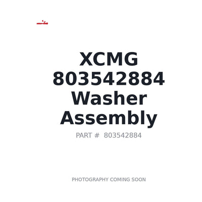803542884 XCMG Washer Assembly