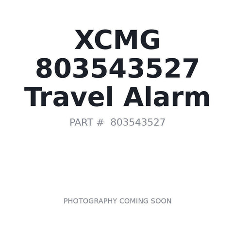 Genuine XCMG 803543527 WFGVT06A Travel Alarm for XE215C XE215D — stocked BC