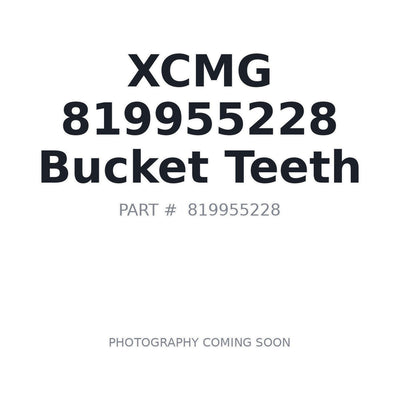 819955228 XCMG Bucket Teeth
