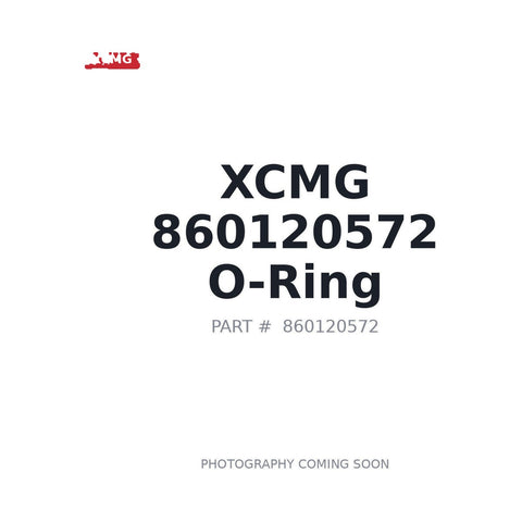 860120572 XCMG O-ring