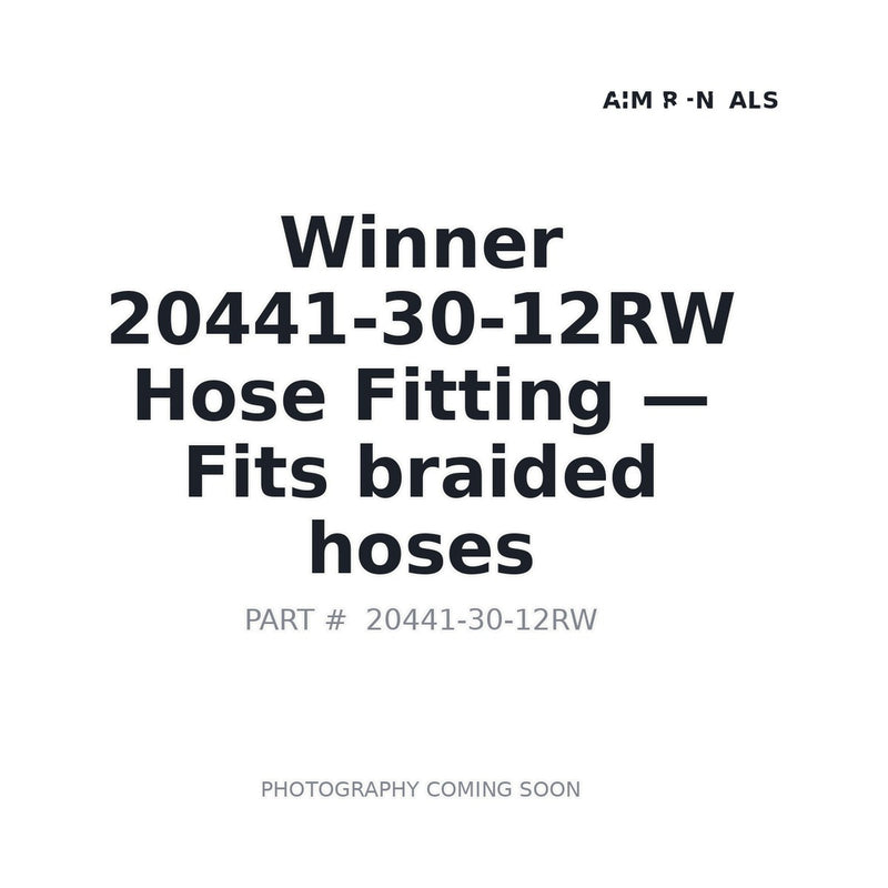 OEM-spec 20441-30-12RW 45 degree metric female 24 cone hose fitting M30x2