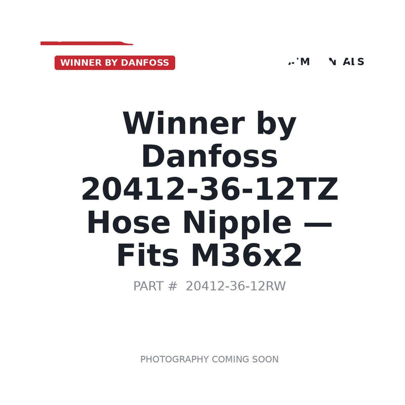 20412-36-12TZ 12RW Hydraulic Hose Fittings